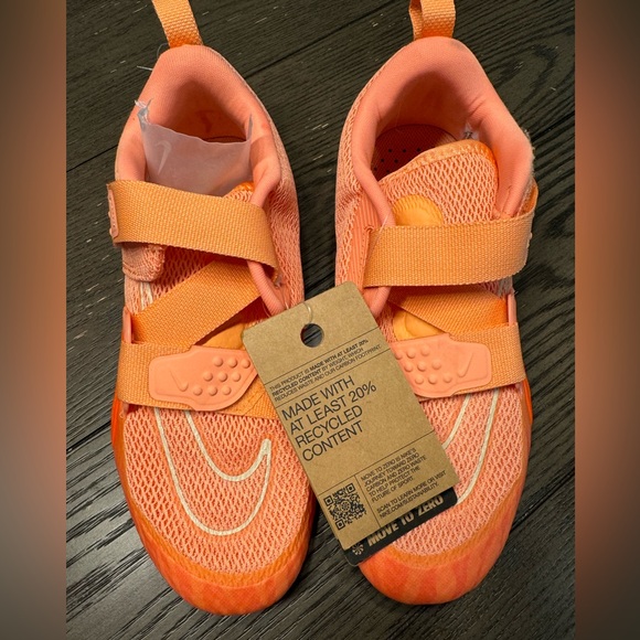 NIKE WOMENS SUPER REP CYCLE SHOES SIZE 8.5 CORAL NWT (NO BOX) - Picture 1 of 3